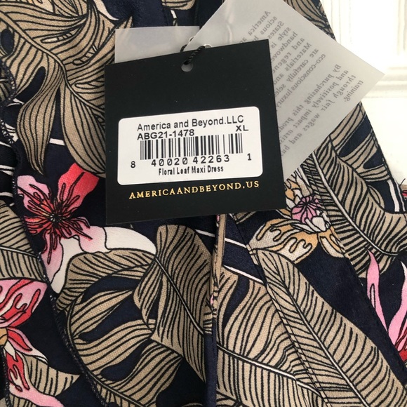 Brand New Maui Nights Maxi Dress - size XL - Picture 2 of 8